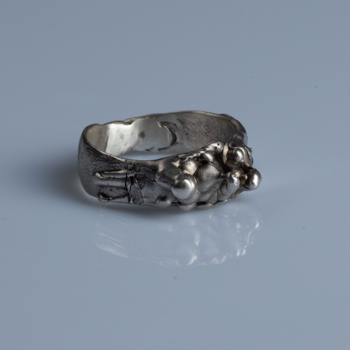 Sterling Silver Ring "Sand Castle"