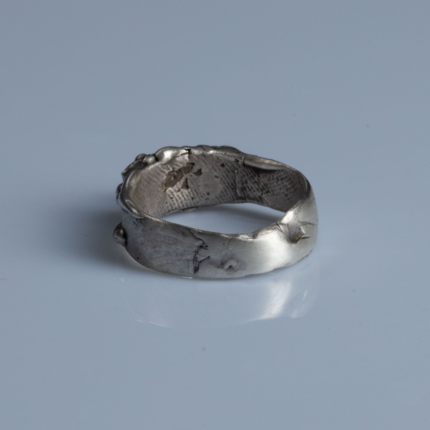 Sterling Silver Ring "Sand Castle"