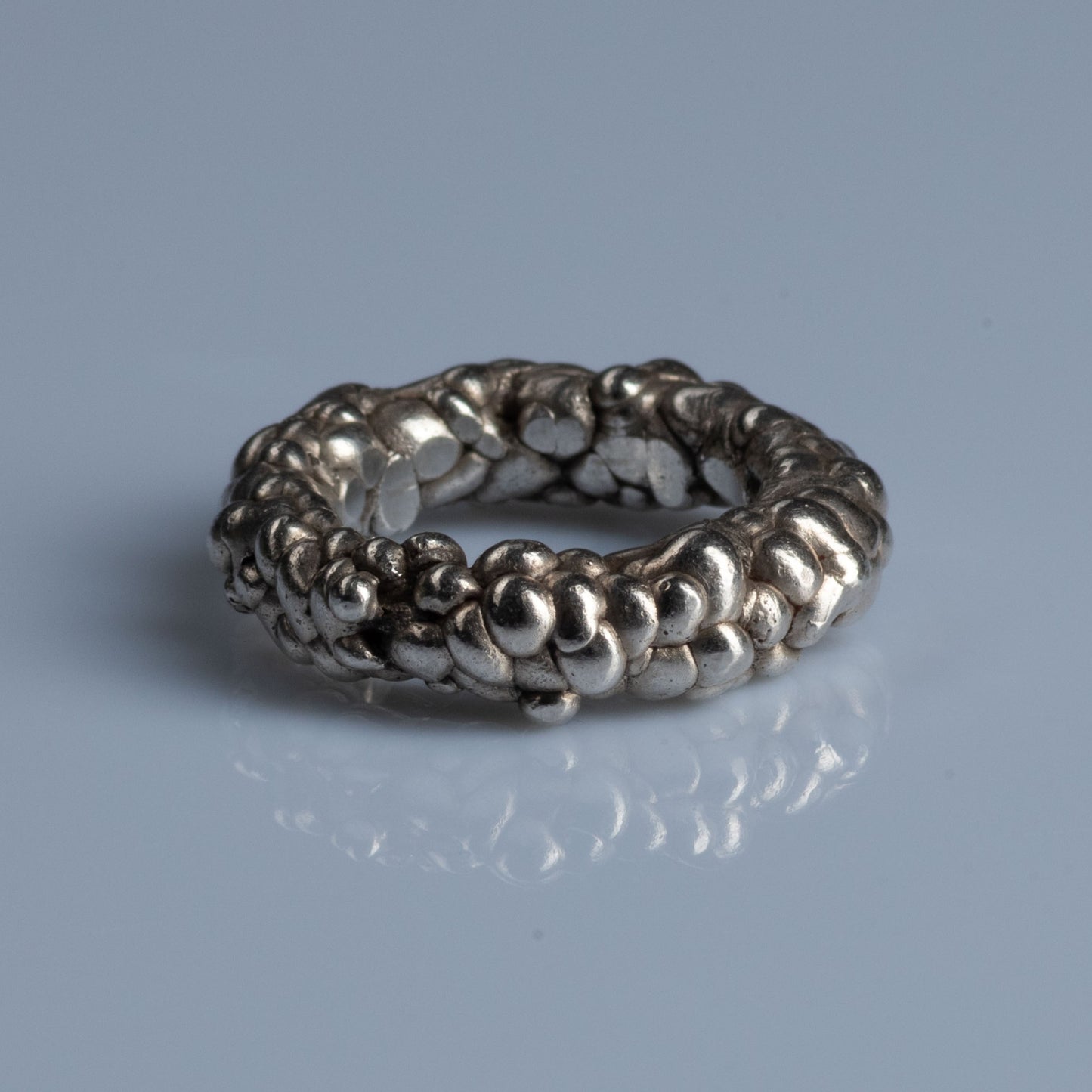 Sterling Silver Ring "Pointillism"