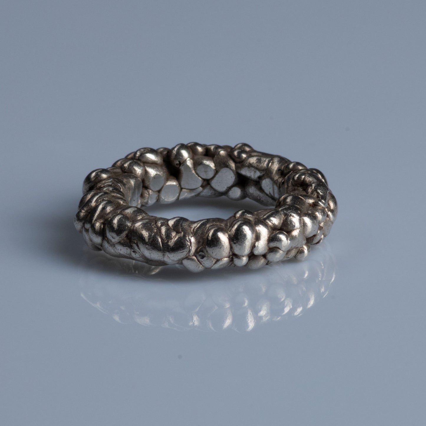 Sterling Silver Ring "Pointillism"